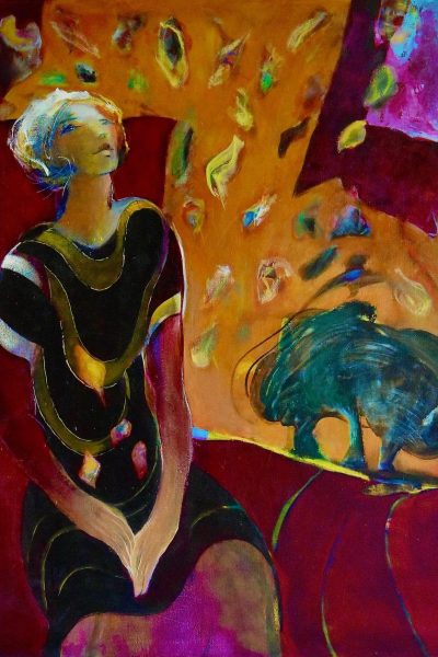 Jean Rougé · Huile sur toile