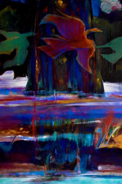 Jean Rougé · 130 x 97 cm · Huile sur toile